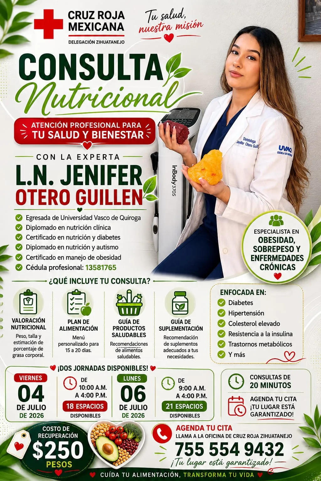 Consulta Nutricional Especializada 🥗